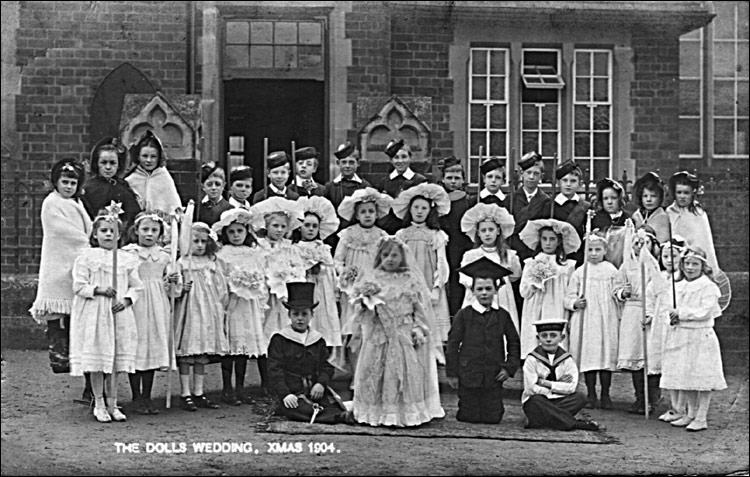 Dolls Wedding Xmas 1904